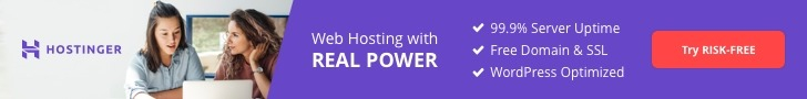 Try Hostinger Web Hosting